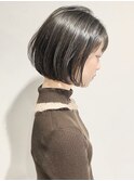 【GARDEN川谷】20代30代大人可愛い小顔ボブ×グレージュ
