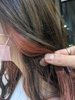 ベストヘアー 上本郷店 モカグレージュ×イヤリングカラーペールピンク