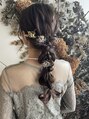 アゴーグ(agog)&nbsp;結婚式ヘアセット☆編み下ろし☆
