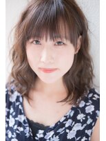 クシュ 所沢東口店(kusyu...)&nbsp;ノームコアうる艶カーキアッシュフレンチボブアンニュイヘア所沢