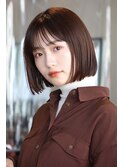 【Laf 田中双葉】艶髪柔らかミニボブ