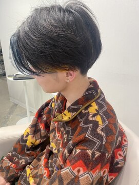 ケイス(KEIS) センターパートフレーミングカラー 2color