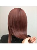 #ピンクベージュ#ブリーチ