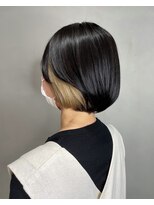 ブロンド 町田(BLONDE)&nbsp;ボブ×コントラストインナーカラー