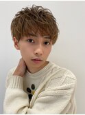 西梅田メンズパーマシャドウパーママッシュウルフカットフェード