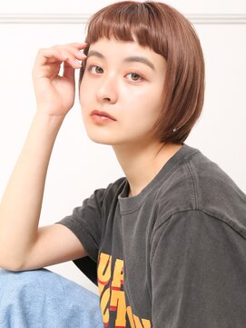 クラッチ 博多(CLUTCH) 大人可愛い小顔美髪ツヤ髪テラコッヘア短め前髪A4