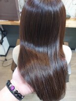 ヘアーカルチャー 小倉台店 HAIR CULTURE ミディアムストレート髪質改善カラー艶髪美髪スタイル