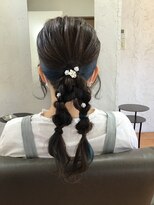 オルネ orner&nbsp;ローツインポニーアレンジ