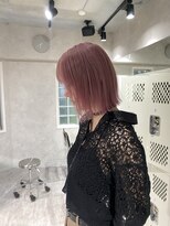 ハイプ(HYPE)&nbsp;【藤沢横浜】ホワイトピンク/ピンクベージュ/ボブ/ブリーチ