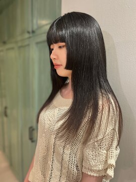 ヘアサロン ナノ(hair salon nano) 姫カット×ロングヘアー