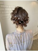 切りっぱなしボブ ヘアセット 美髪 オリーブベージュ 各務原