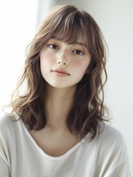 アルトリスト(Altruist Aging×HAIR&SPA) ★ダークアッシュ大人ガーリーボブ着物ミディアムレイヤーカット