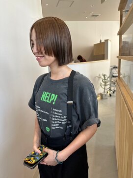 イノセントヘア(innocent.hair) 秋色マロンベージュハンサム