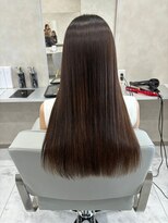 キング 高槻(K!ng) 縮毛矯正髪質改善ハイライトレイヤーカット高槻美容室エクステ
