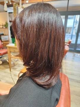 ナップヘアースコヤ(NAP hair Scoya) 秋にはオレンジカラーがおすすめ！