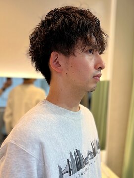 ゼストプラス(ZEST plus) 簡単スタイリング！メンズスパイラルパーマ！