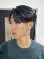 ベル 桑名(BHEL)&nbsp;三重桑名ニュアンスパーマシースルーマッシュ緩めセンターパート