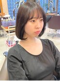 韓国風ボブスタイル