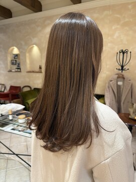 ビュートリアム265(BEAUTRIUM 265) ◆ロングレイヤーカット/マロンベージュ/ブラウン/ブリーチなし