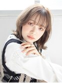 大人可愛いミディアムボブ203