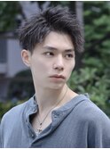ツイストアップバング 原宿/メンズ/メンズカット/メンズパーマ