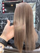 アンククロス 表参道(ANKH CROSS)&nbsp;ブラウンベージュ/ウルトワトリートメント/ストレートロング