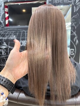 アンククロス 表参道(ANKH CROSS) ブラウンベージュ/ウルトワトリートメント/ストレートロング