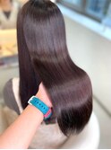ナチュラル艶髪 髪質改善ストレート