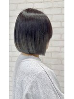 ビス ヘア アンド ビューティー 西新井店(Vis Hair＆Beauty)&nbsp;大人可愛いブリーチなしラベンダーグレージュカラーふわミディ