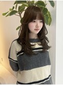 ハイライトカラーミルクティーベージュケアブリーチレイヤー