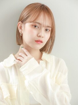 エラマ ヘアメゾン(elama hair maison) 【elama】切りっぱなしベージュ