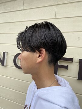 ヘア ロンドン カフェ(HAIR LONDON CAFE) 毛流れセンターパート