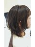 カット+リタッチカラー＋ハホニコフルカバーTr　￥9200　人気No2！