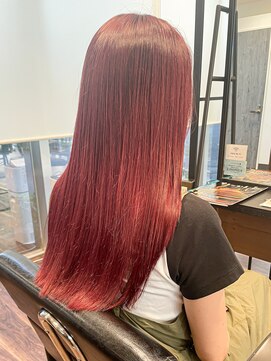 マンプス レッド/暖色カラー/イルミナカラー