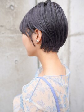 ラフィス ヘアー リュクス 門前仲町店(La fith hair luxe) 【La fith】丸みショート×ネビージュ