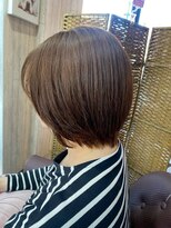 ビーチェ 小岩(Bice)&nbsp;まとまり×艶感◎大人のショートボブスタイル/髪質改善
