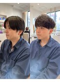 【哉汰】ニュアンスパーマ/メンズマッシュ/メンズカット20代