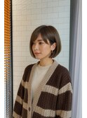 まわりと差がつく大人ショート×アッシュベージュ