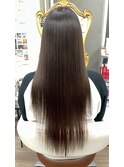 毎朝楽ちん極艶オイルストレート