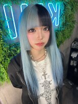 アールイーバイインク 渋谷(Re. by INK.)&nbsp;水色デザインカラー