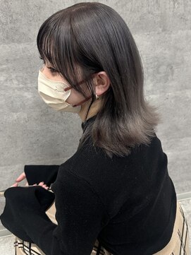 ルイス(L'wis) アッシュグレージュ学割U24ケアブリーチ渋谷10代20代30代寒色系