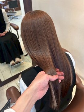 ソワン ドゥ ブレス 高の原店(soin de brace) ,髪質改善×イメチェン