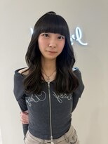 アイランド(I’sland) ぱっつん前髪×Aラインロング☆