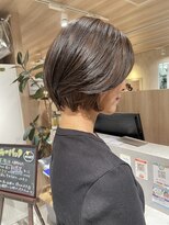 ヘアーメイク スリー(Hair Make 3)&nbsp;ショートカットボブショートヘアハンサムショートミニウルフボブ