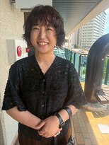 フィルム(FiLMs)&nbsp;ショートミディ/似合わせパーマ/顔まわりカット