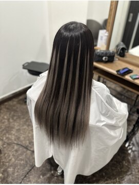 フロレゾンヘアデザインエクステ(floraison hair design exte) design × pull exte