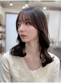 韓国風パーマ/コテ巻き風パーマ/なみまきパーマ 