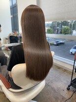 アトリーチェ 昭和店(ATTRICE) 髪質改善カラーで叶える艶髪モカベージュロング