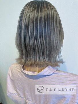 ヘアーラニッシュ 柏の葉キャンパス店(hair Lanish) 韓国風ダブルカラー/ホワイトミルクティーベージュ