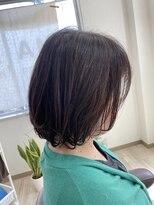 アマ サロン(AMA SALON)&nbsp;【服部天神】白髪対応カラー/大人可愛い毛先ワンカールツヤ髪